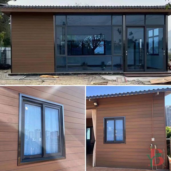 WPC Wall Panel with Natural Wood Grain Texture