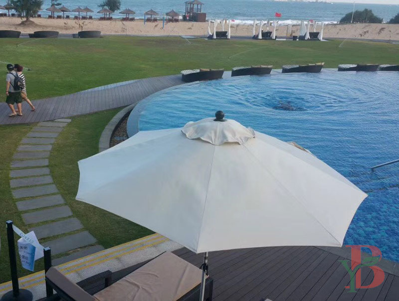 Bongywood Adamas Series Composite Pool Decking Demonstrates excellent weather resistance and long-term durability