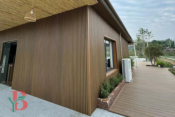 Versatile WPC materials applied in modern architectural cladding