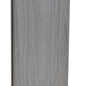 Bongywood capped composite decking in antique wood grain finish