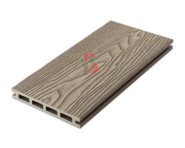 Mountain grain 3D Embossed WPC Deck texture
