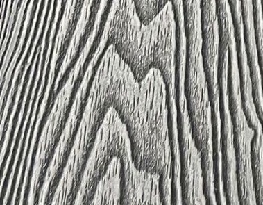 3D Embossed WPC decking in Grey mountain grain finish