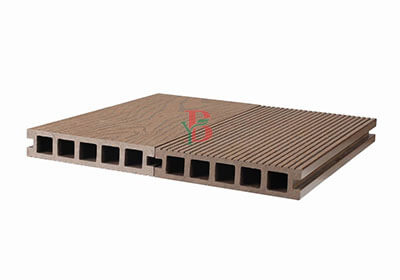 Hollow WPC deck board ZS145H30 with 145*30mm dimension