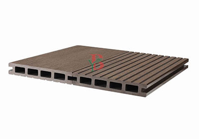 Hollow WPC deck board ZS150H25 with 150*25mm dimension