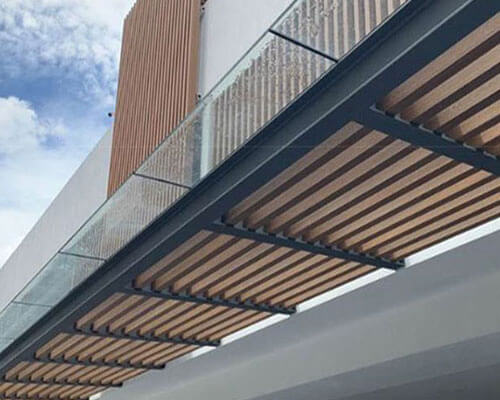 WPC Louver Application Case