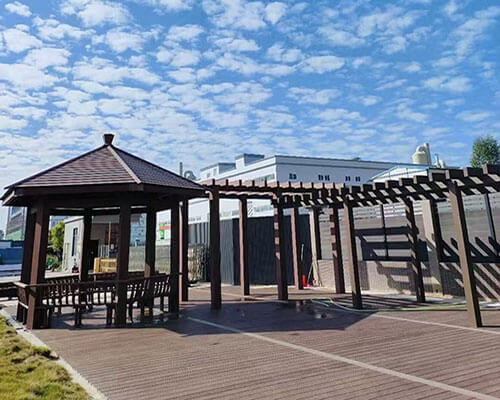 WPC Pergola - Nature wood beauty & durability