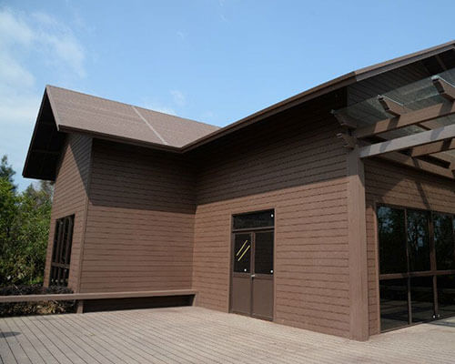 Waterproof WPC wall panel for outdoor use