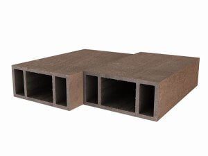 Weather-resistant WPC beam 180*80mm