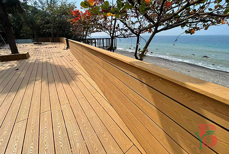 3D Embossed WPC Decking