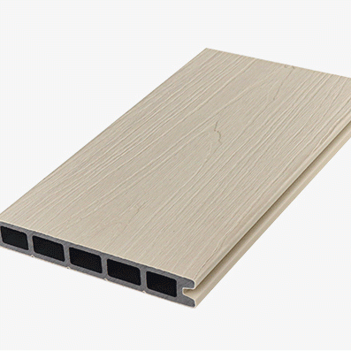 Cedar color WPC fence panel