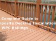The Complete Guide to Composite Decking Installation and WPC Railings，professional instructions for composite decking installation and WPC railing systems