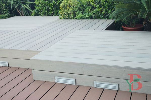 Co-extrusion WPC decking is also called capped composite decking