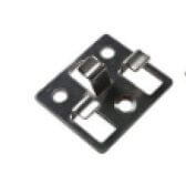 Stainless-steel-clip face screws vs. hidden fasteners: stainelss steel clips used in WPC decking installationv