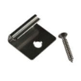 Start-clip face screws vs. hidden fasteners: start / end clips used in WPC decking installation