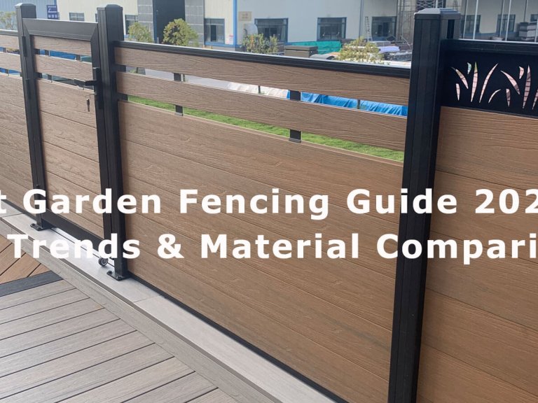 Best Garden Fencing Guide 2026: Top Trends & Material Comparison