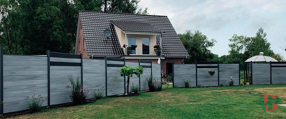 Grey color WPC fence are the trending colors for 2026