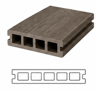 Square hollow decking Square hollow decking